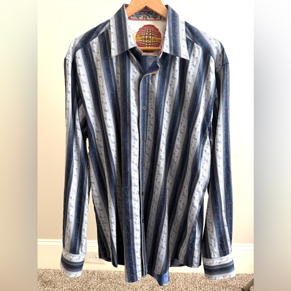 Robert Graham Striped Shirt